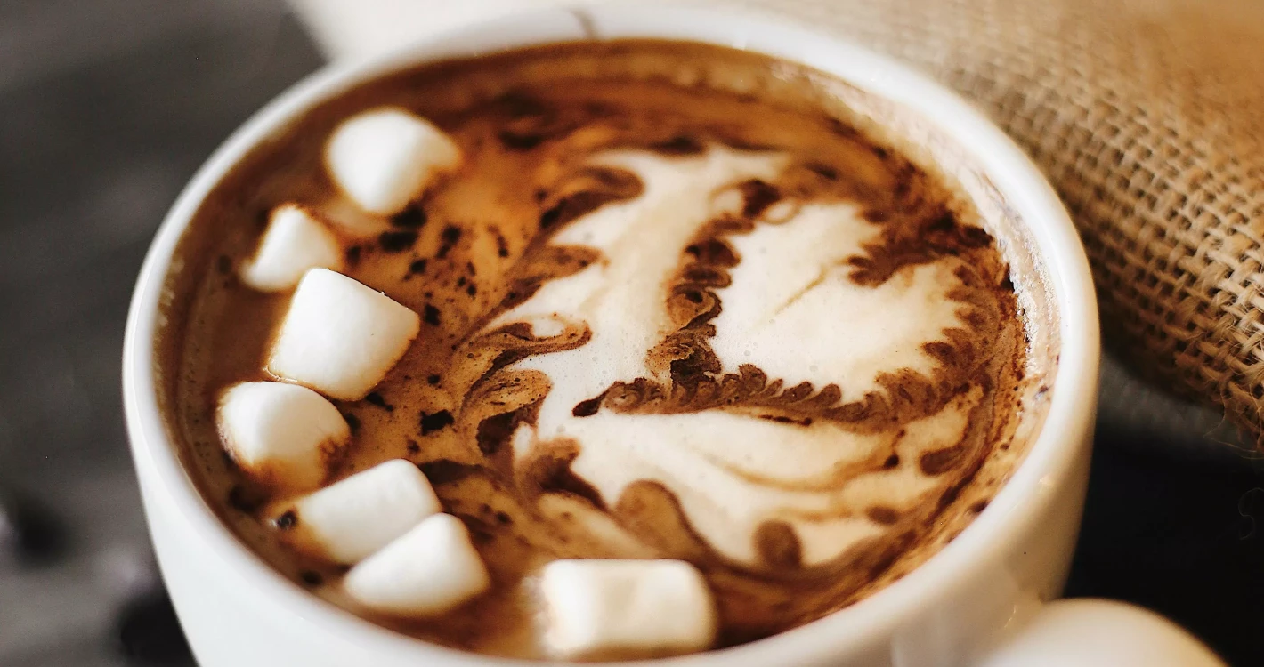 gorąca czekolada z piankami